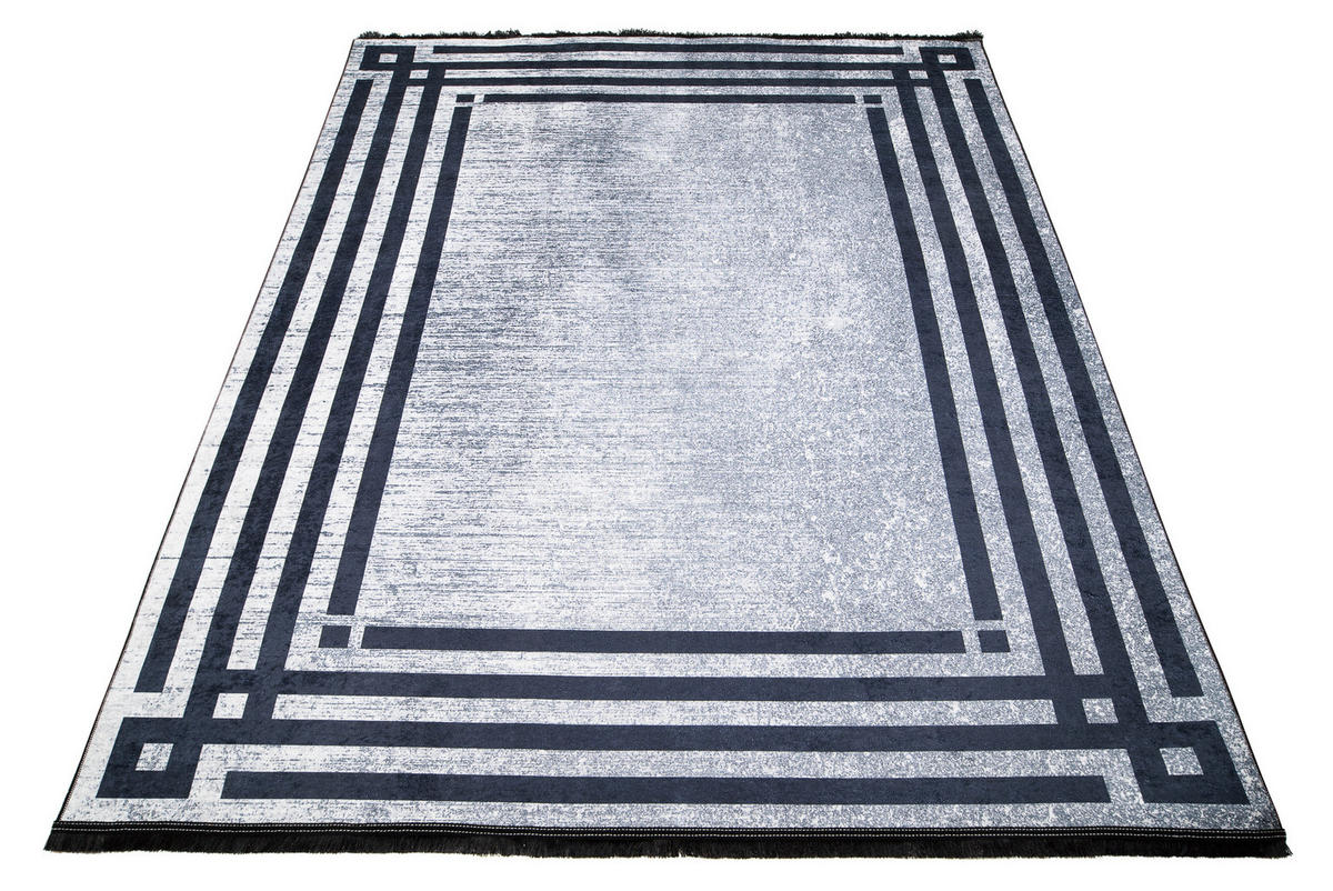 TEPPICH TOSCANA Grau 120/170 cm - Grau, Textil (120/170cm) - Tapiso