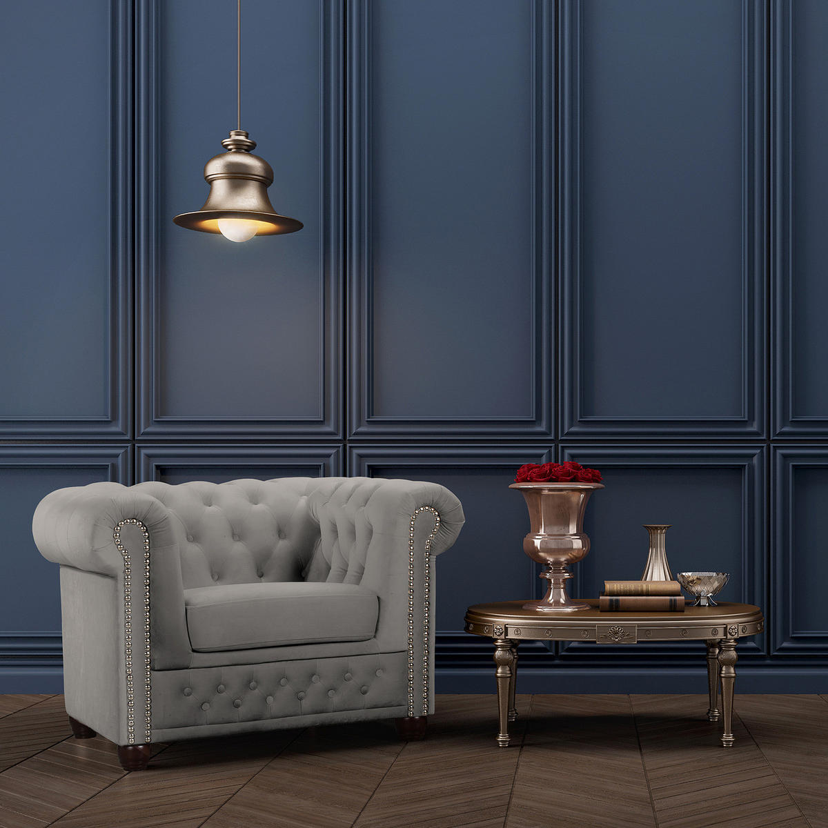 SESSEL - Taupe/Buchefarben, Holz/Buchenholz (104/72/86cm) - home24