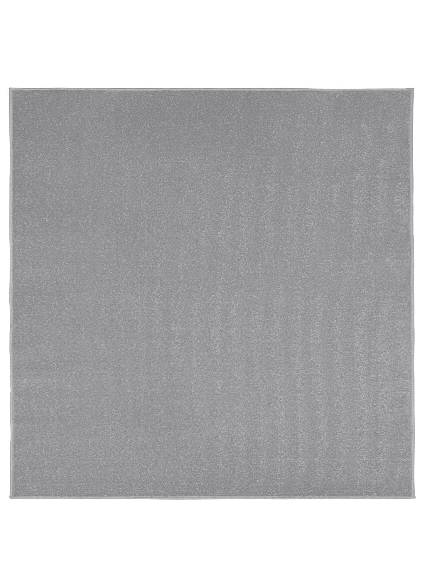 TEPPICH MONO SQUARE Grau 200/200 cm - Grau, Kunststoff (200/200cm) - Tapiso