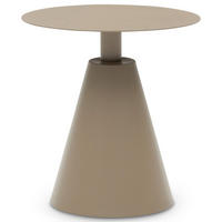 BEISTELLTISCH AURORA - Champagner, Metall (50/50/54cm) - IDIMEX