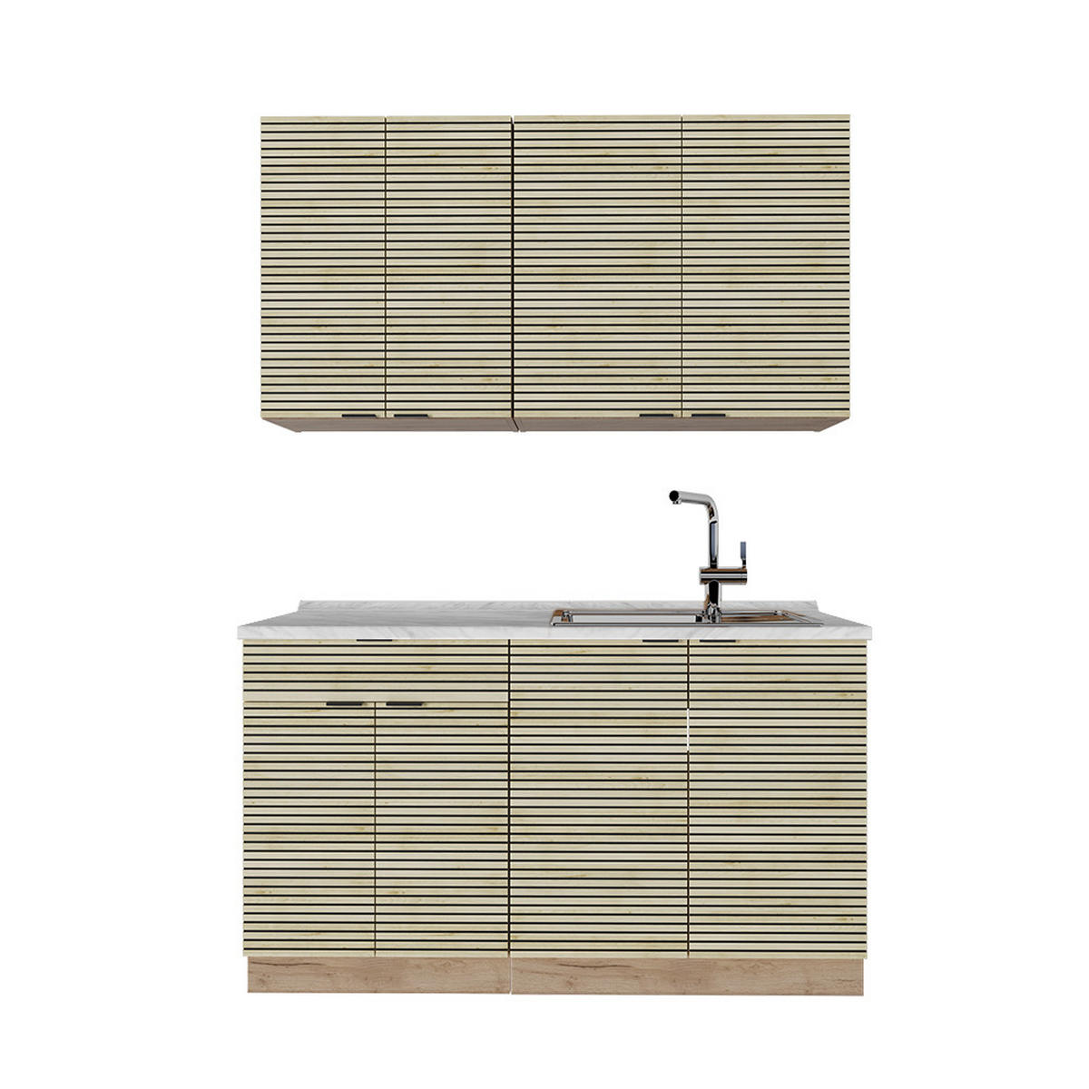 Honigeiche/Eichefarben, Holzwerkstoff (140/81.6/60cm) - Vicco