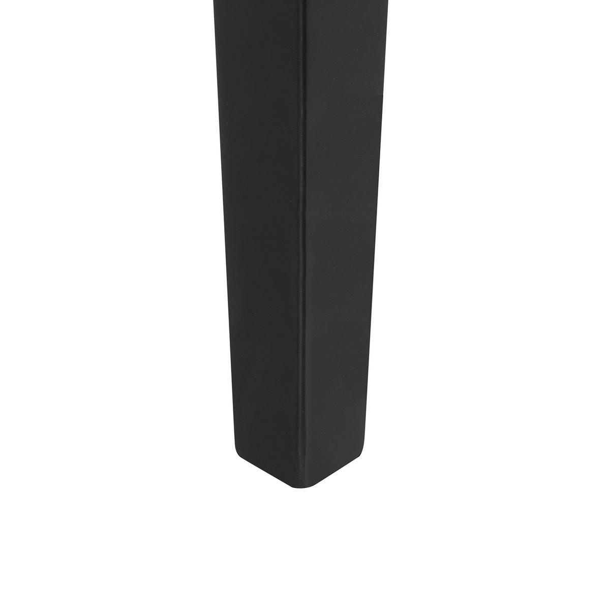 KONSOLENTISCH schwarz 2 Schubladen Avenue - Schwarz, Holzwerkstoff (35/100/80cm) - Beliani