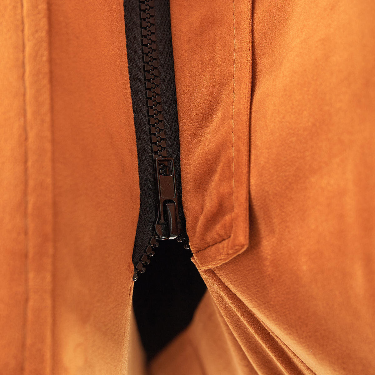 POLSTERBETT 140/200cm Orange Melle - Orange, Textil (140/200cm) - Beliani