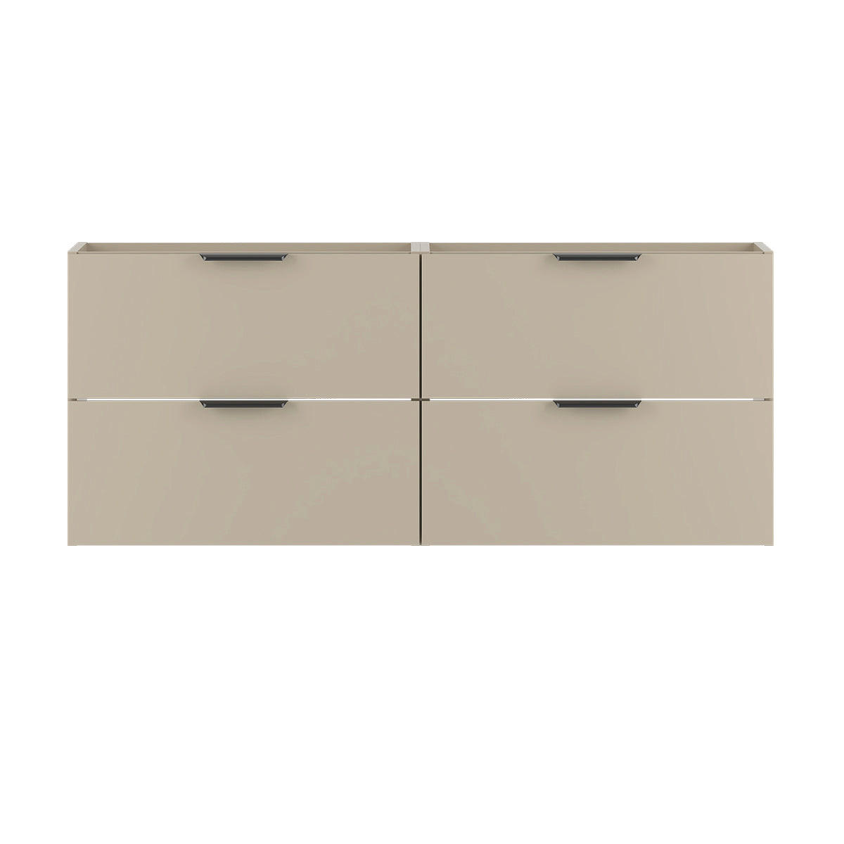 WASCHTISCHUNTERSCHRANK 120cm Astrid Kaschmir - Beige, Holzwerkstoff (120/50/45.8cm) - Petits-meubles