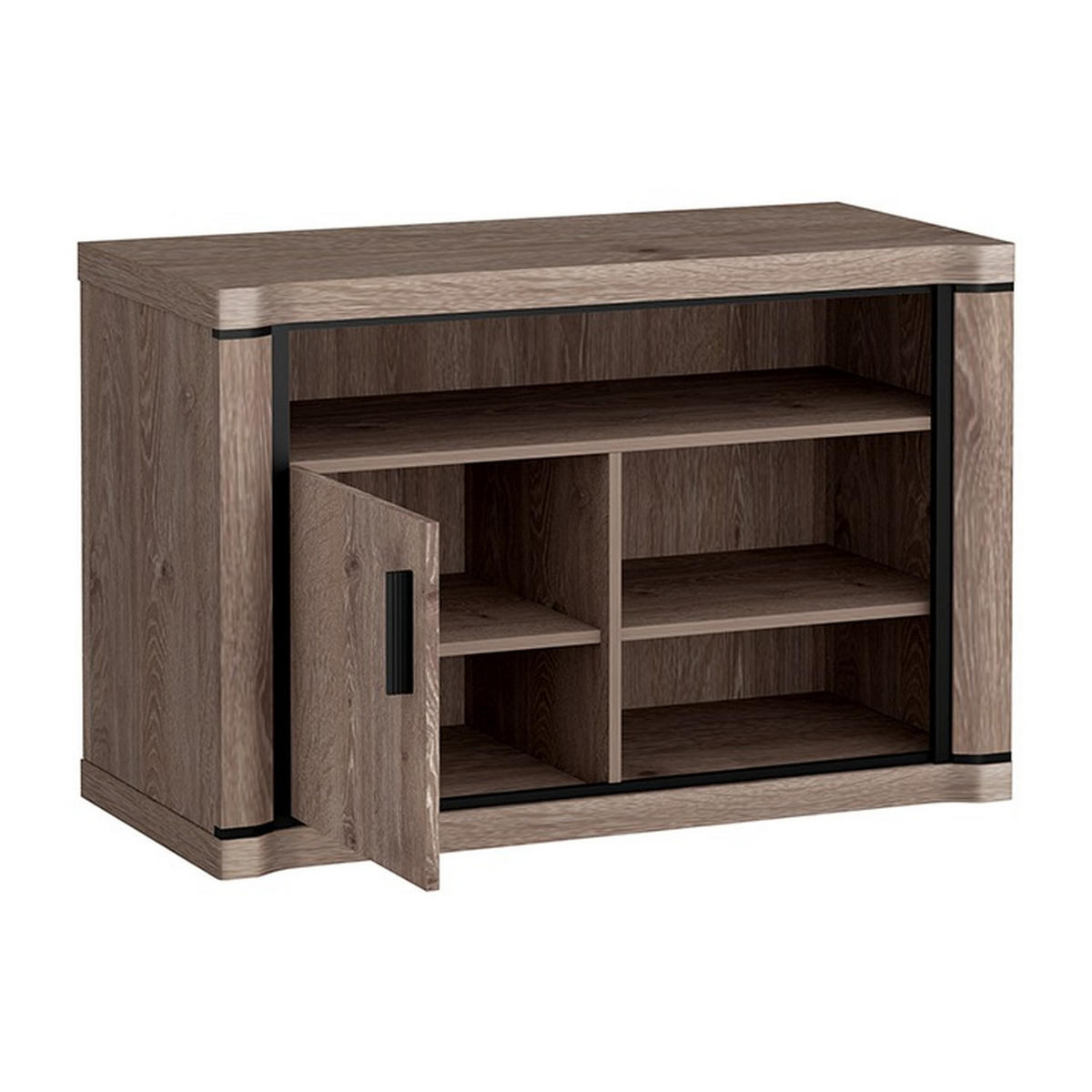 TV-LOWBOARD Dallas D-11 107 x 72 x 50 cm Trüffeleiche - Trüffeleichefarben, Holzwerkstoff/Kunststoff (107/72/50cm) - Koseto