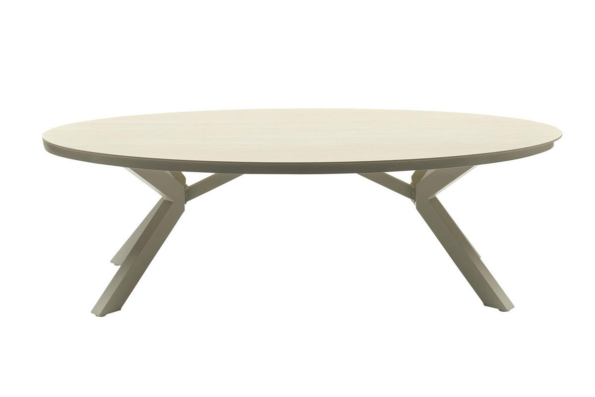 GARTENTISCH Malte 220x120x69 cm, Stein, Taupe - Taupe, Stein (120/220/69cm) - dasmöbelwerk