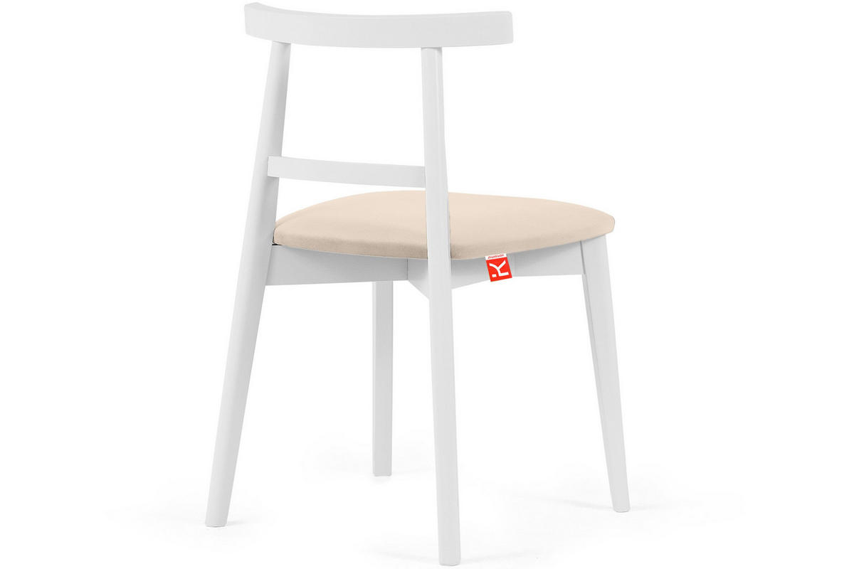 ESSTISCHSTÜHLE LILIO 2 St Vintage, Creme / weiß - Creme/Weiß, Holz/Textil (47/76/45cm) - KONSIMO®