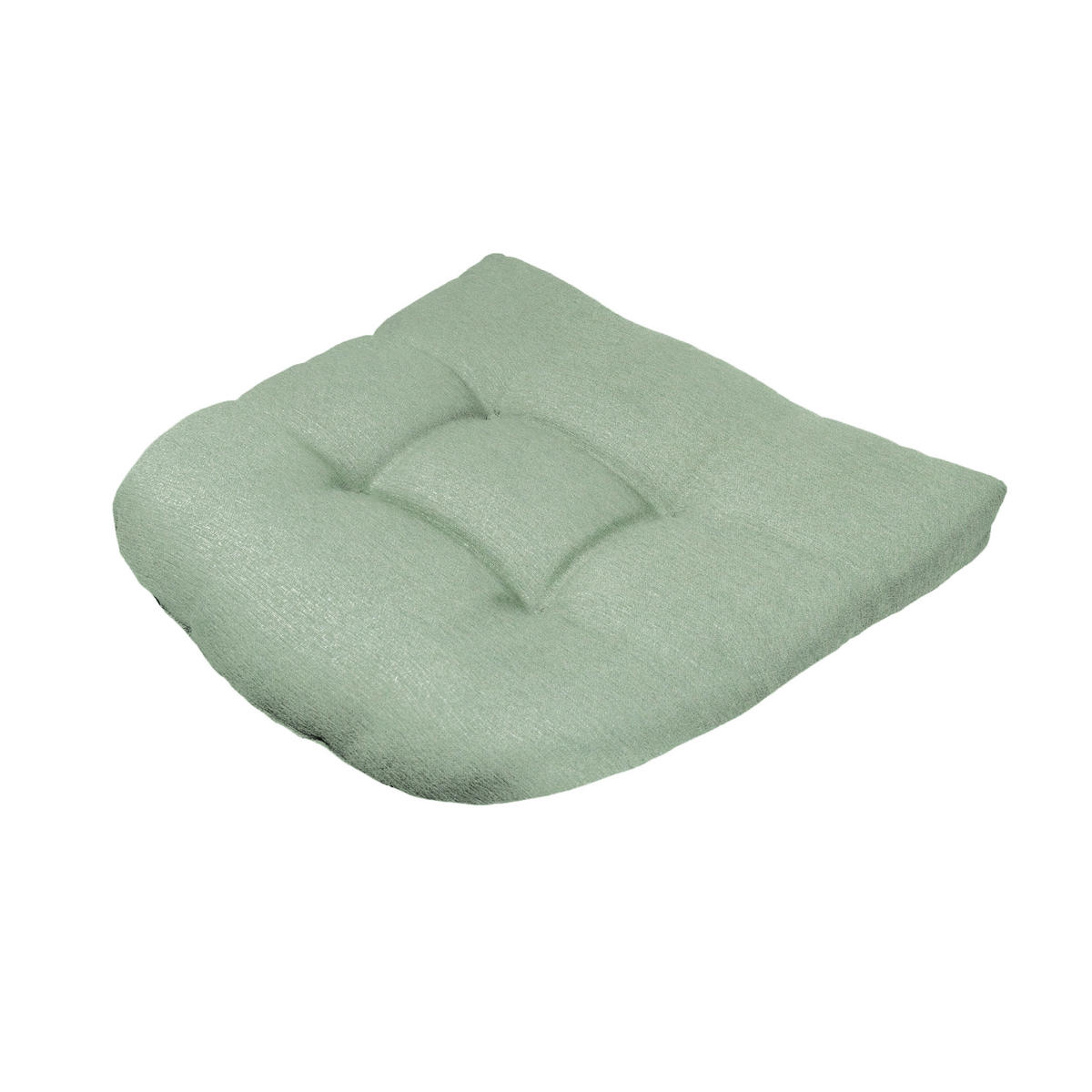 SITZKISSEN Napels - Grün - 46/46/6 cm - 4er-Set - Grün, Textil (46/6/46cm) - Madison