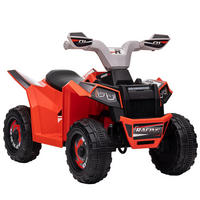 ELEKTRO-QUAD DE-13031 Vor-/Rückwärtsgang Rot - Rot, Kunststoff (70/41.5/48.5cm) - ComfortXL