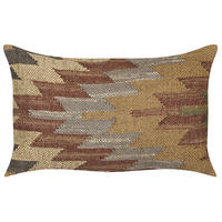 DEKOKISSEN Bunt 50/30 cm Deepor - Multicolor, Naturmaterialien (50/30cm) - Beliani