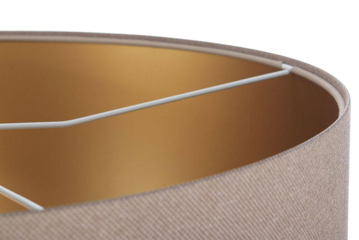 HÄNGELEUCHTE Beige 60/30 cm - Beige/Braun, Kunststoff (60/1.1/30cm) - ONZENO