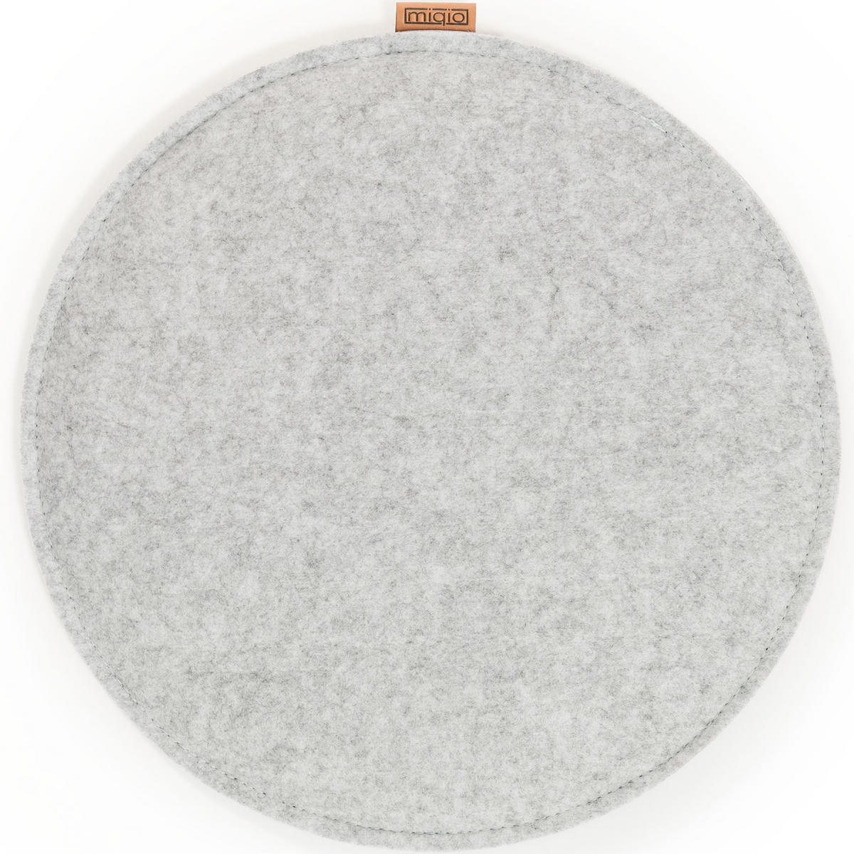 SITZKISSEN mit Antirutschnoppen 6er-Set - Hellgrau, Textil (35cm) - Miqio Design