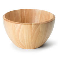 SERVIERSCHÜSSEL, Gummibaumholz, Ø 30 cm - Braun, Holz (30/18/30cm) - Continenta
