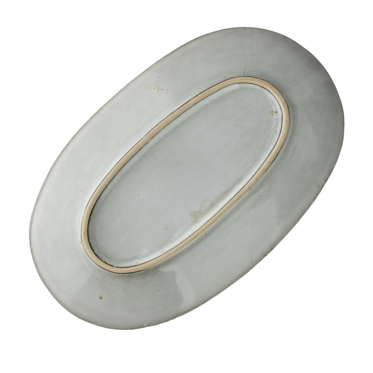 SERVIERPLATTE Basic Nature Beige 36x22x4 cm Keramik - Beige, Keramik (22/4/36cm) - Mondex