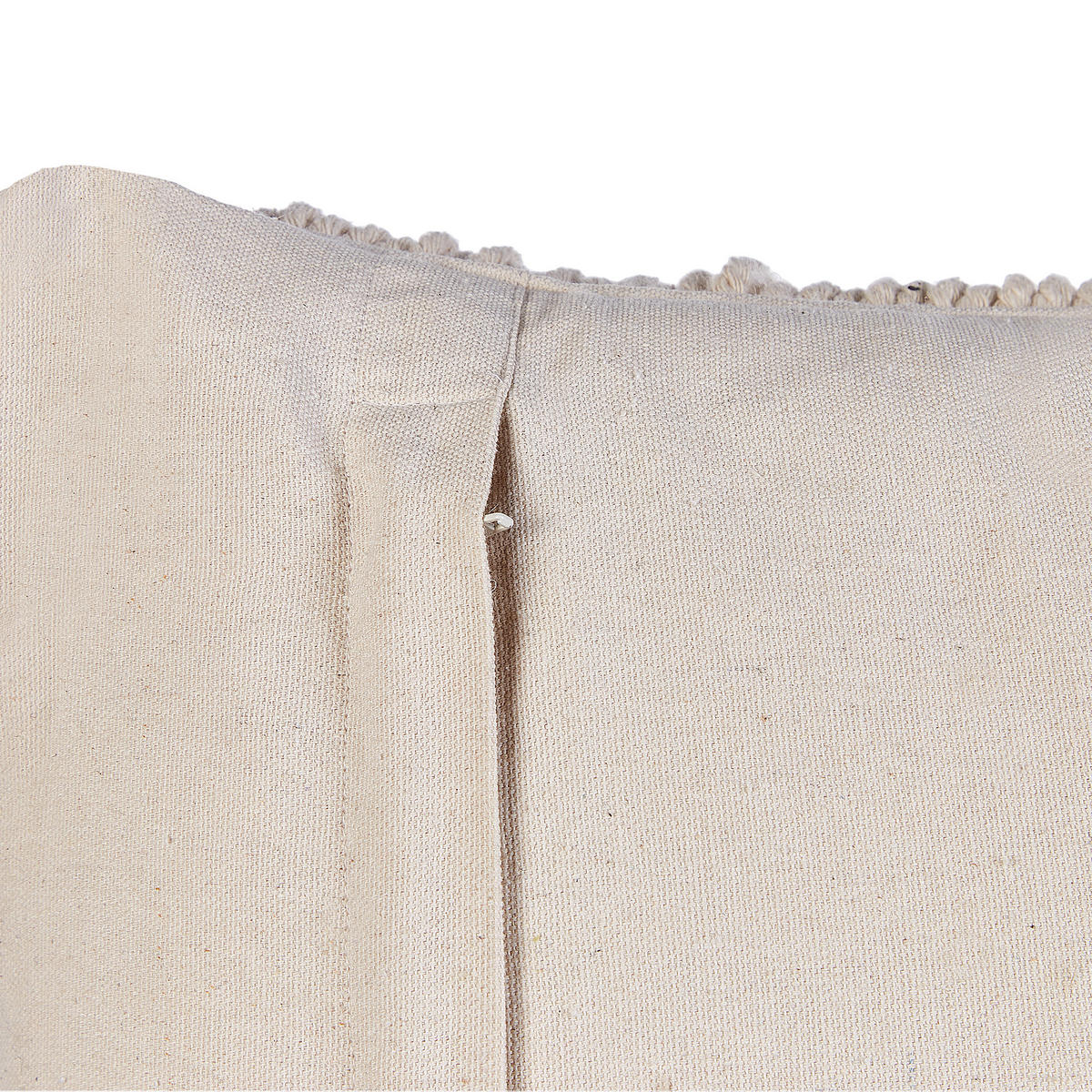 DEKOKISSEN 2er-Set Beige 45/45 cm Besham - Beige, Textil (45/45cm) - Beliani