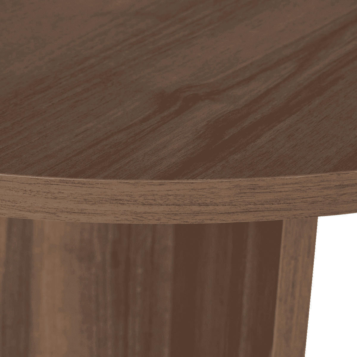 ESSTISCH mit ovaler Tischplatte L200 cm 90/200/75 cm - Naturfarben, Holzwerkstoff (96/90/75cm) - Calicosy