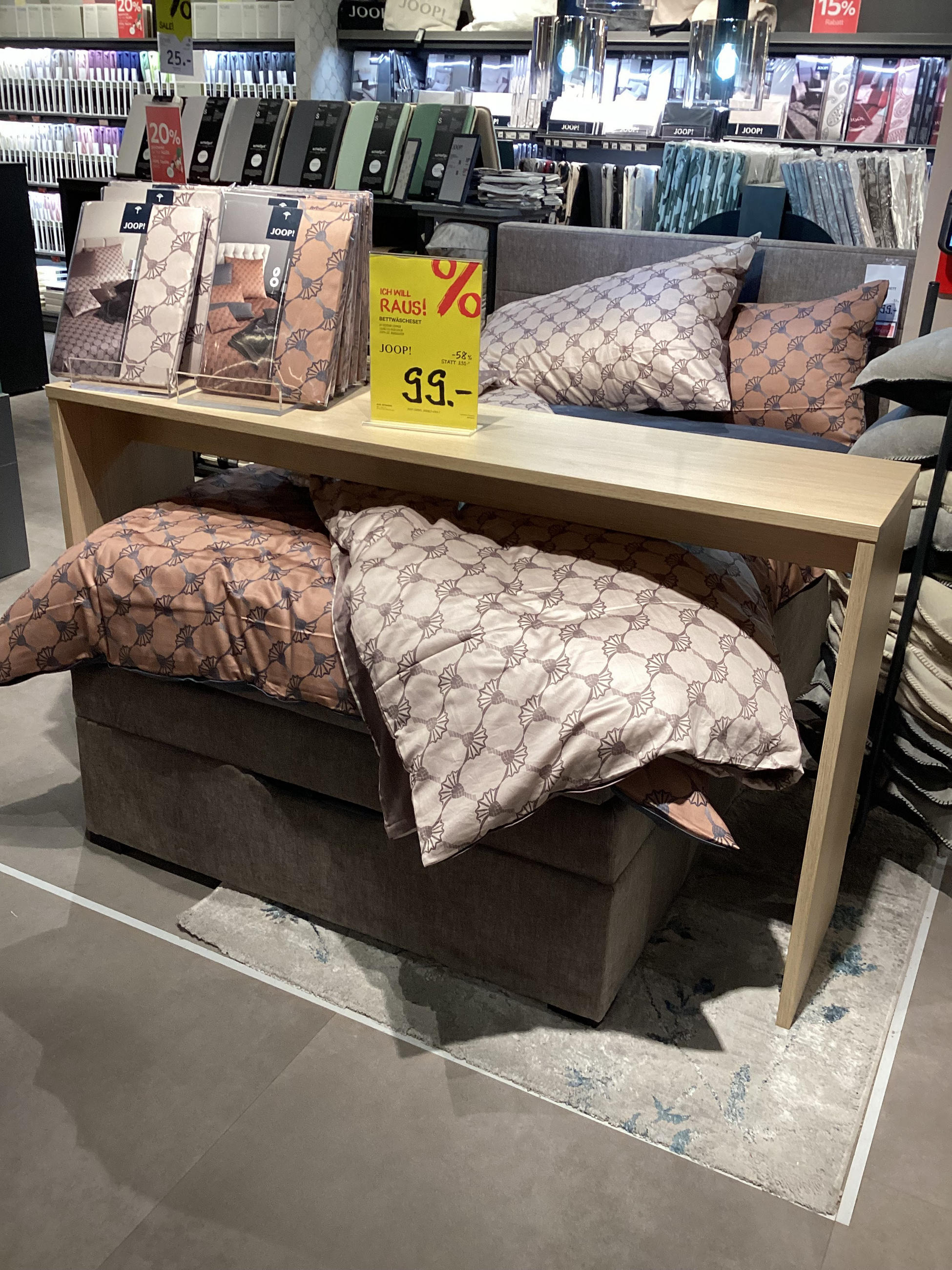 BETTWÄSCHE JOOP! CORNFL.DOUBLE 4083-7