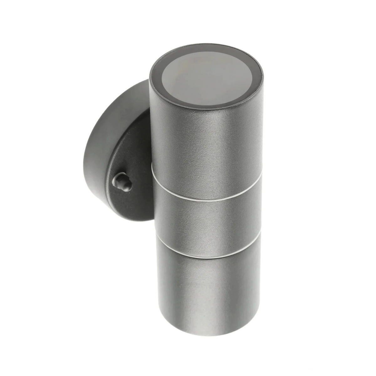 AUSSENWANDLEUCHTE MIA Dunkelgrau Edelstahl GU10 Auf und Ab IP44 - Dunkelgrau, Metall (9/16.5/8.5cm) - CGC Europe