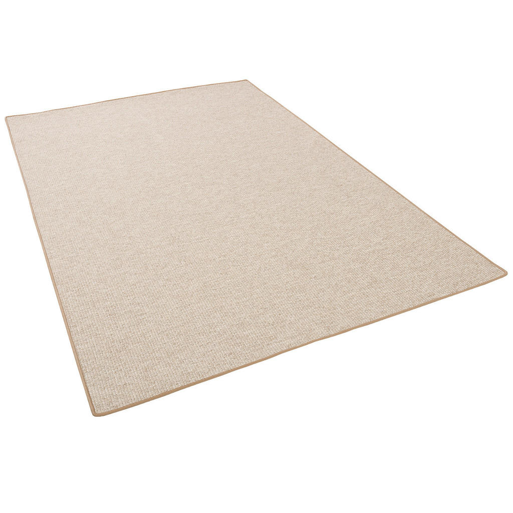 Thumbnail - Snapstyle Sisal-Optik, Beige, Textil, 133x133 cm, Teppiche & Böden, Teppiche, Flachgewebe-Teppiche