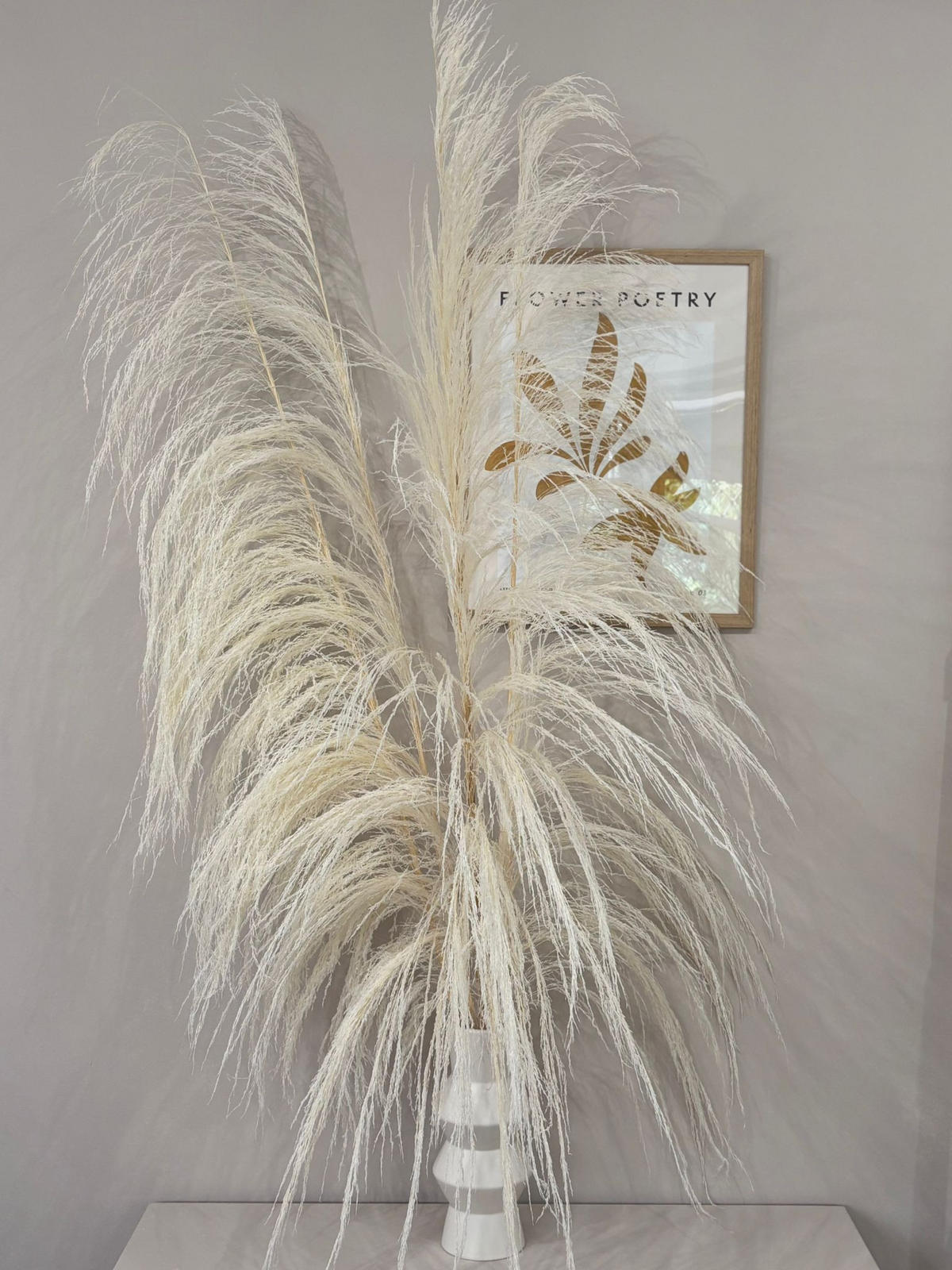 PAMPASGRAS XL: Zeitlose Eleganz für Dein Zuhause - braun / 115 cm / 1 Wedel - Braun, Naturmaterialien (115cm) - Lykke & You