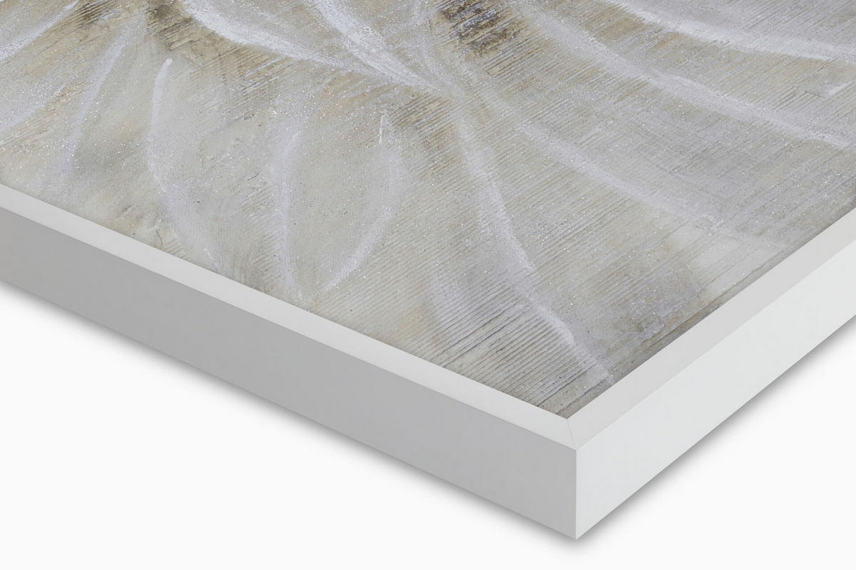 ACRYLBILD HANDGEMALT 120/60 cm - Beige, Holz/Textil (120/60cm) - KUNSTLOFT