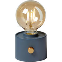 LED-TISCHLAMPE Vintage Edison dimmbar 10x9x16cm Anthrazit - Anthrazit, Kunststoff (10/8.7/16cm) - Northpoint