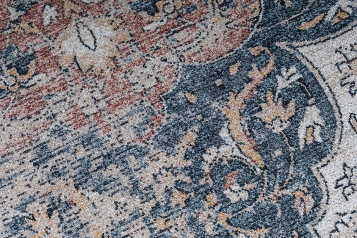 TEPPICH RITZ Blaugrau 240/340 cm - Blaugrau, Textil (240/340cm) - Tapiso