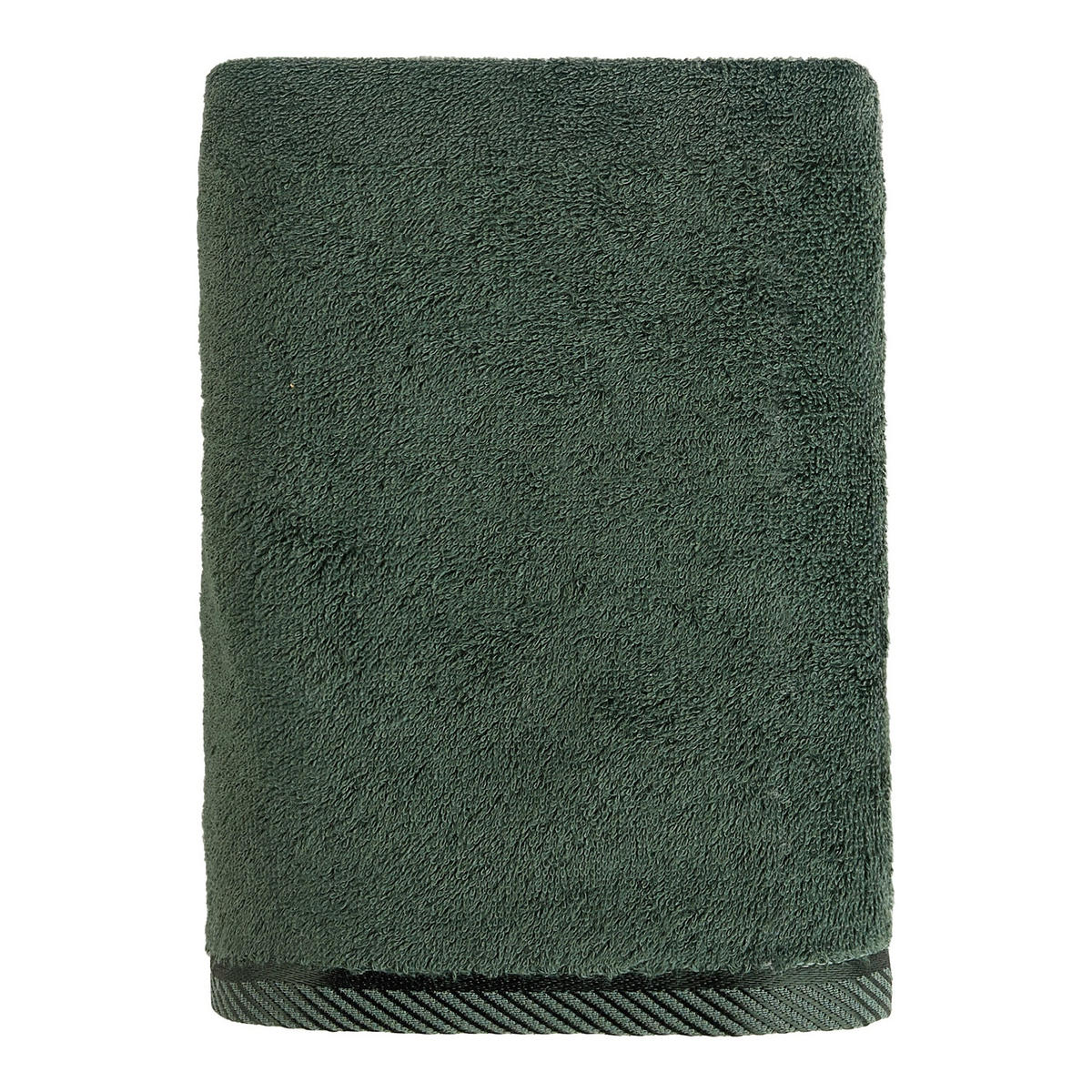 BADETUCH Bambo - Dunkelgrün, Textil (50/90cm) - home&you