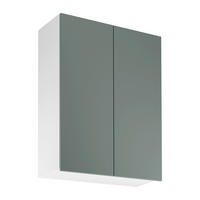HÄNGESCHRANK G80 – Sorento Weiß Grün – Weiß / Grün - Weiß/Grün, Holzwerkstoff (80/100/32cm) - ROYAL24_MARKT