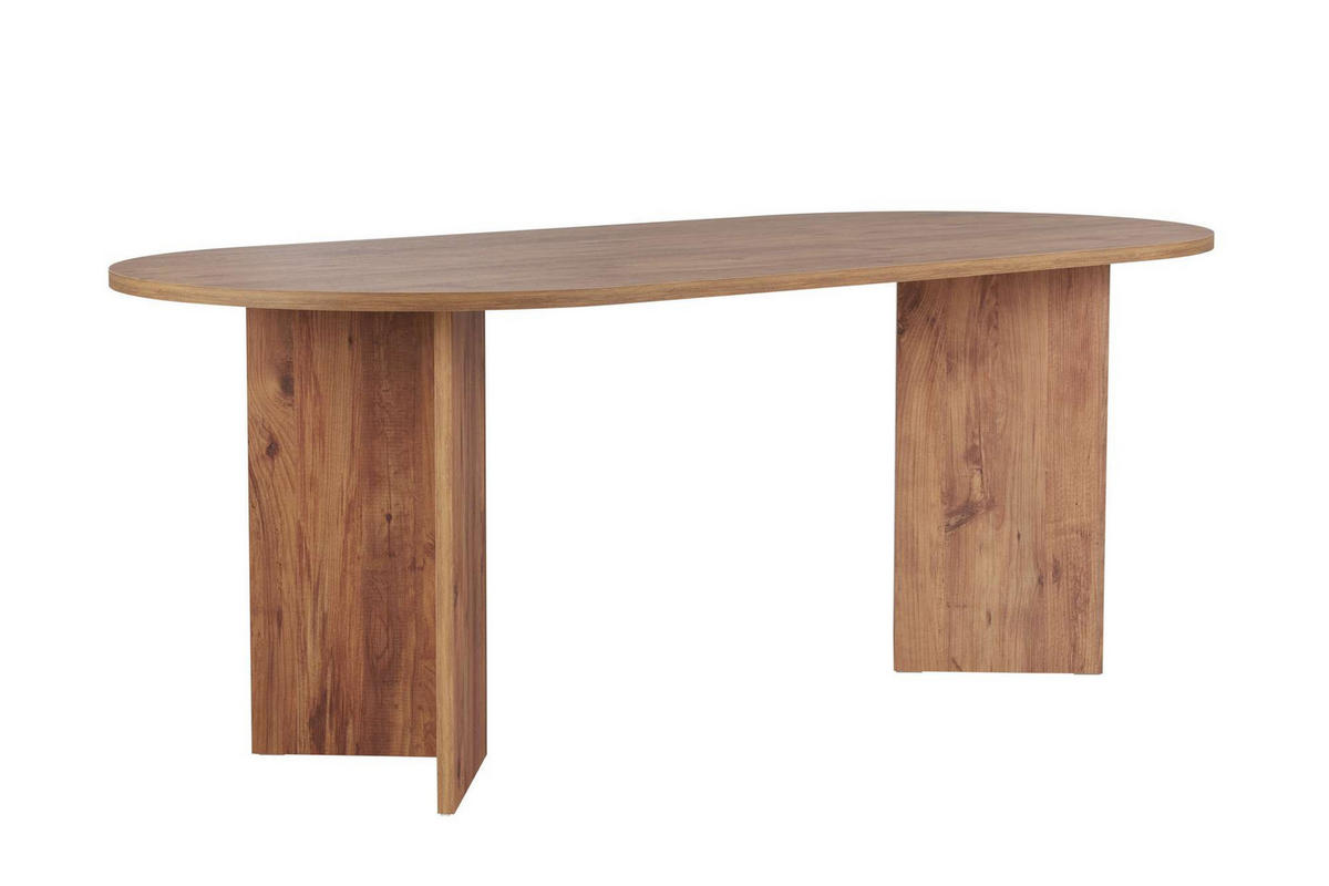 ESSTISCH sabella Braun - Braun, Holz (200/90/75cm) - Habitat Garten