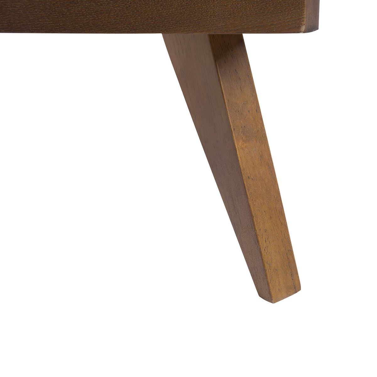 BETT 140/200cm Dunkler Holzfarbton Berric - Dunkelbraun, Holzwerkstoff (140/200cm) - Beliani