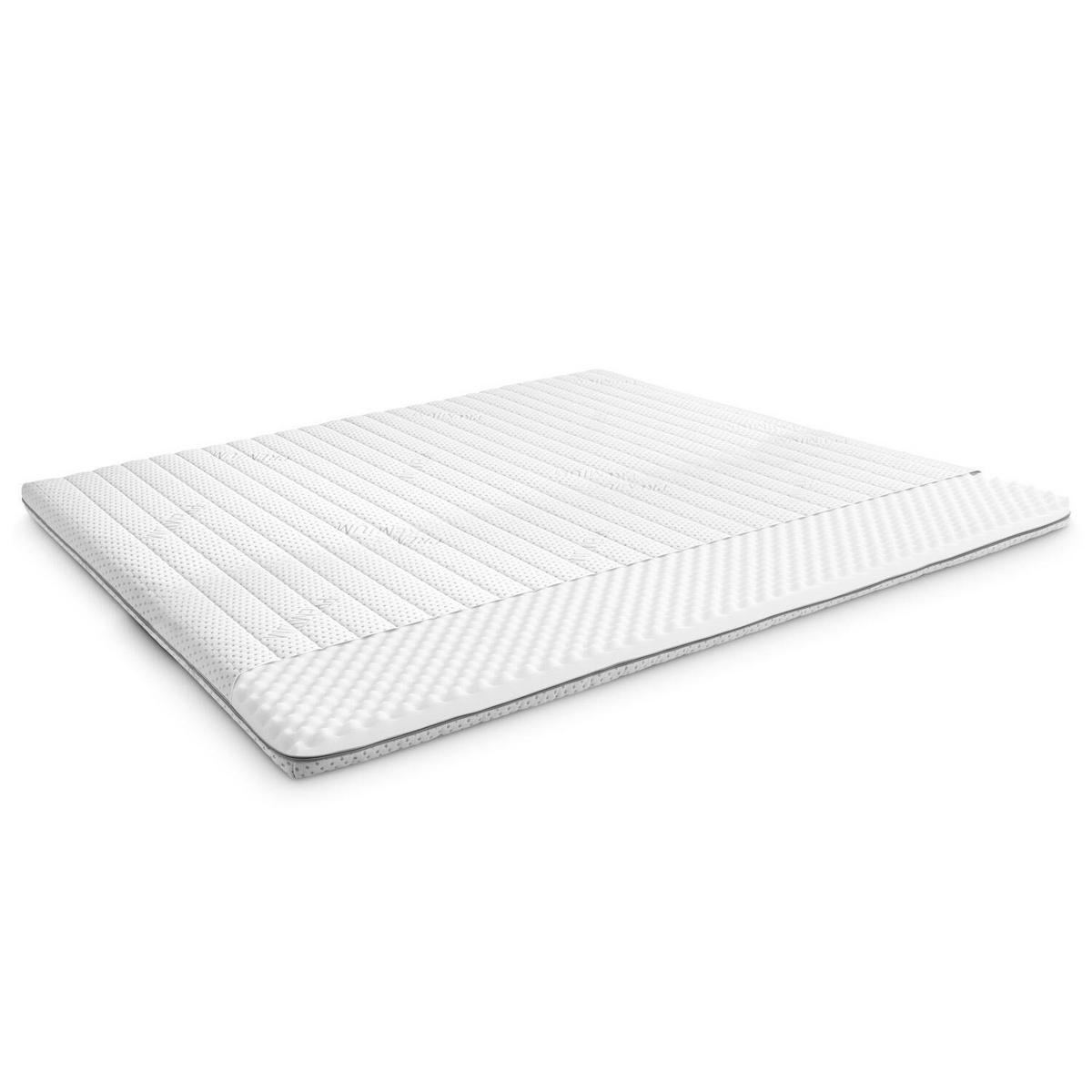 TOPPER Premium 200x200 cm - Weiß, Textil (200/200cm) - Supportho