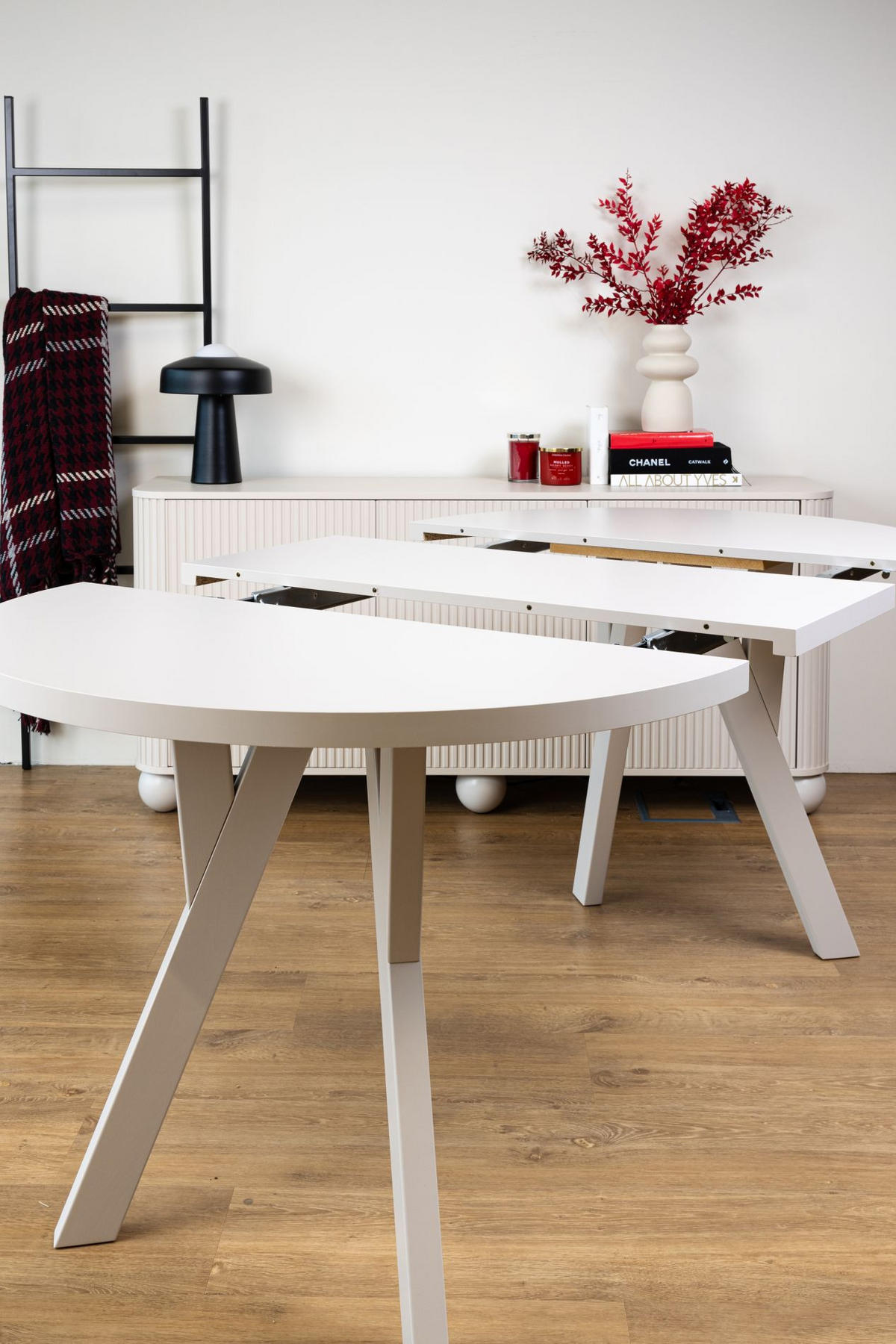 ESSTISCH Osenness ausziehbar Greige, 100 x 180 x 100 cm - Taupe, Holz/Holzwerkstoff (100/100/76.5cm) - Selsey