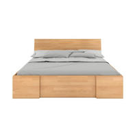 MASSIVHOLZBETT Hessler mit Schubladen, Buche - lackiert, Naturfarben, 180x200 - Buchefarben, Holz/Buchenholz (180/200cm) - Visby
