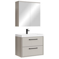 BADMÖBEL-SET Florence 3 Teile Cashmere - 60 x 35 x 51 cm - Kaschmir, Holz (60/53/35cm) - Badplaats