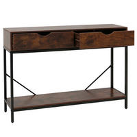 KONSOLENTISCH rechteck Rotbraun - Rotbraun, Holzwerkstoff (30/109/76cm) - MCW