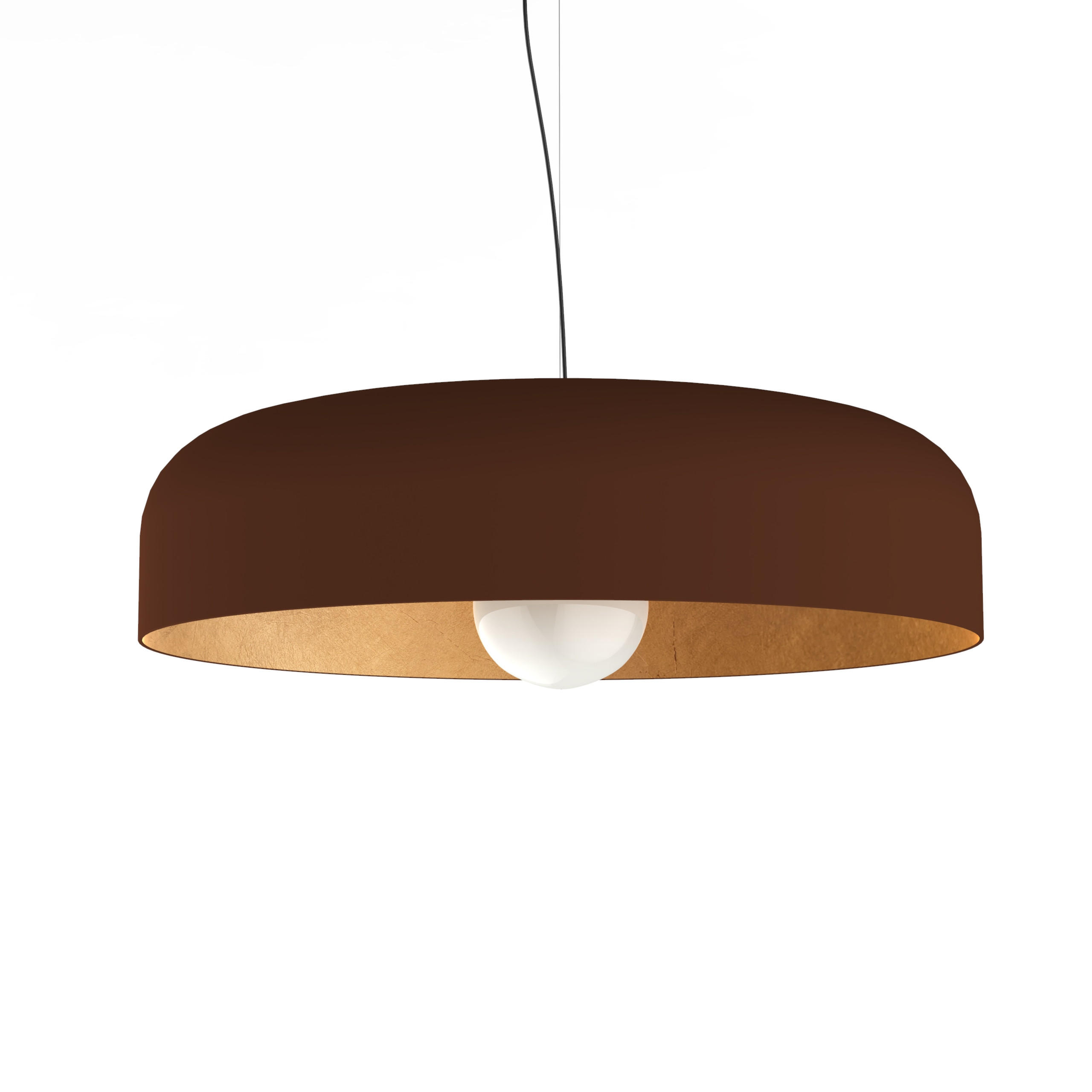 HÄNGELEUCHTE - Goldfarben, Metall (50/50/12cm) - Lumicom