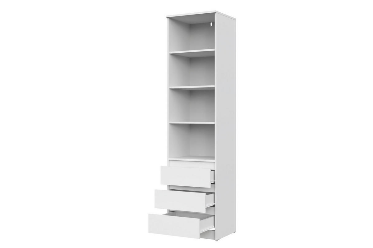 BÜCHERREGAL Weiß 50/200/43 - Weiß, Holzwerkstoff (50/200/43cm) - RAUMHIRSCH FURNITURE
