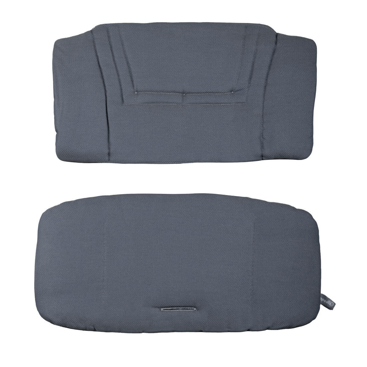 KINDERSTUHLPOLSTER Hochstuhl Sitzkissen Set für Hauck Alpha - Blau, Textil (27/7/38cm) - Hoppediz