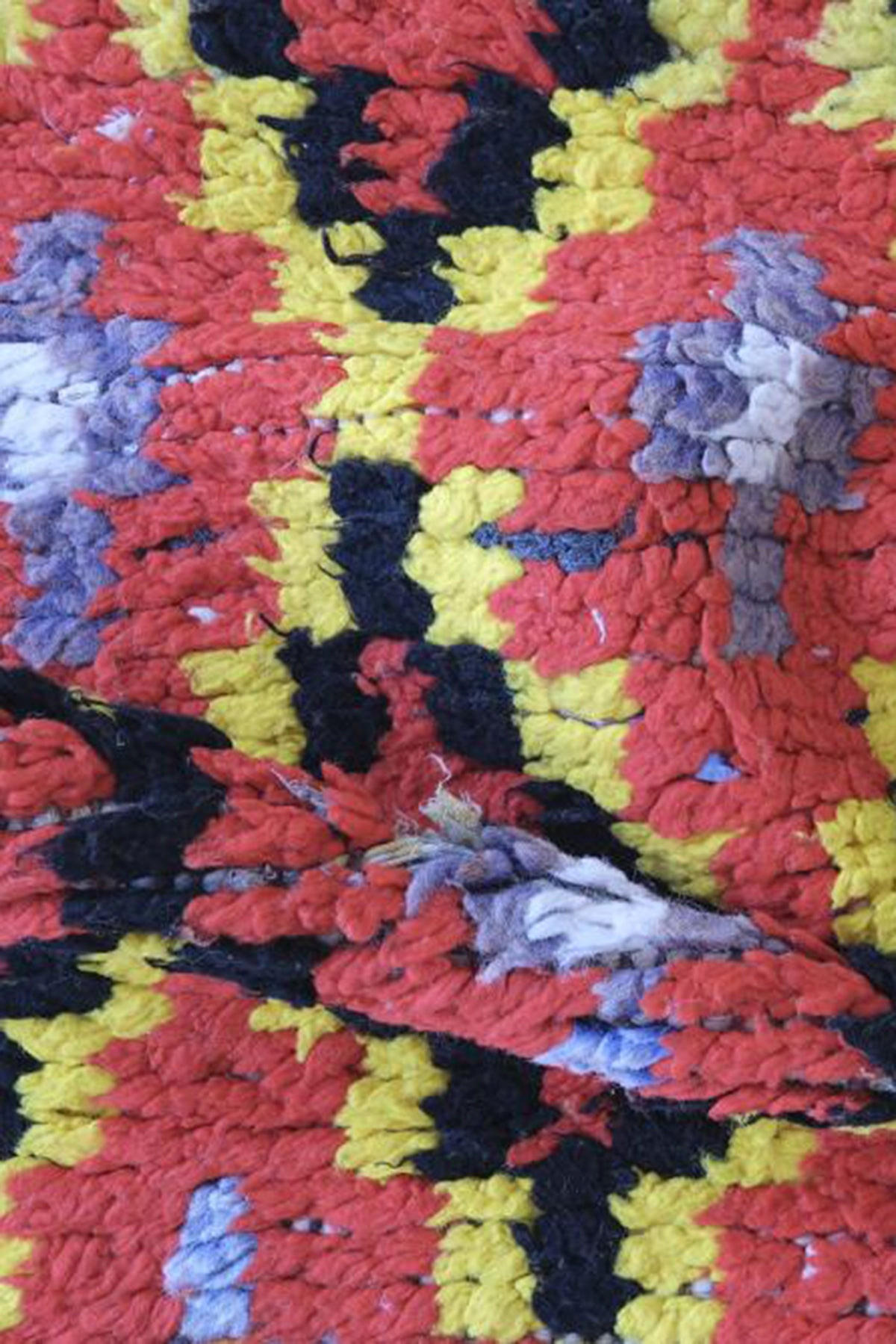 BERBERTEPPICH aus Baumwolle und Wolle 90x 287 cm - Rot, Naturmaterialien (90/287cm) - AFK Living