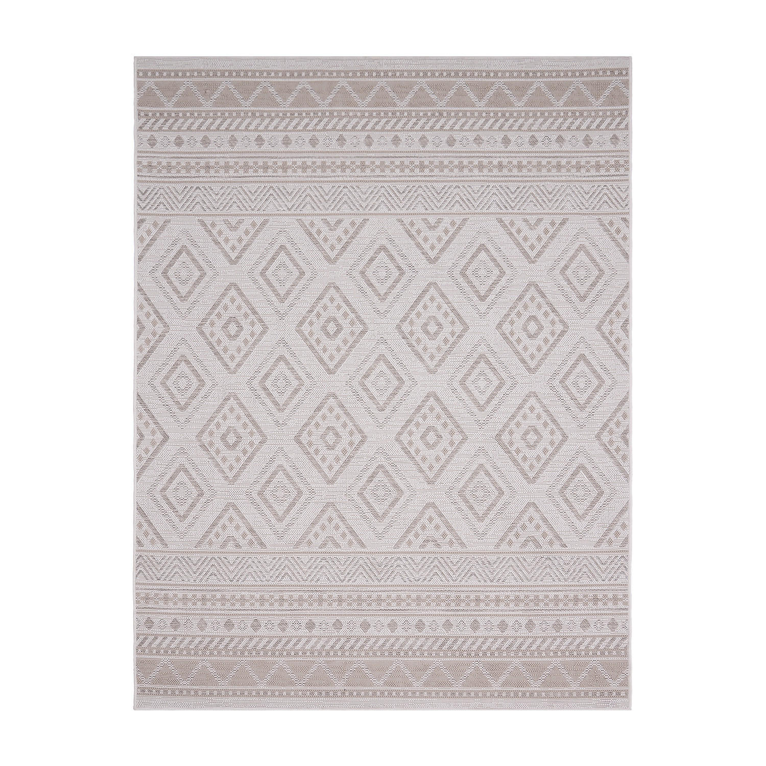 OUTDOORTEPPICH Beige-Braun 120 x 160 cm - Beige, Kunststoff (120/160cm) - TT Home