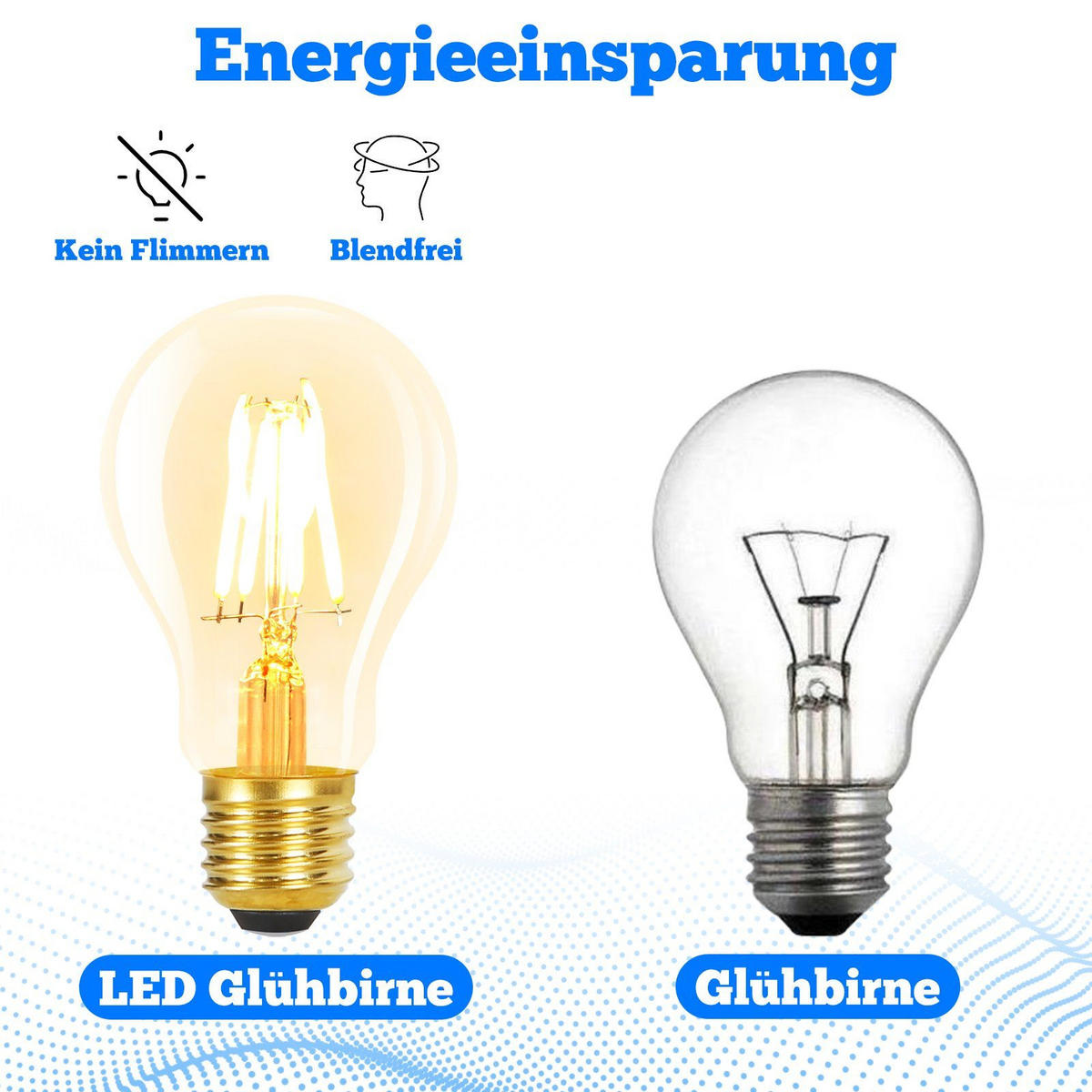 LEUCHTMITTEL Wattisara 6/6/10.5 cm - Transparent, Glas (6/10.5cm) - ZMH