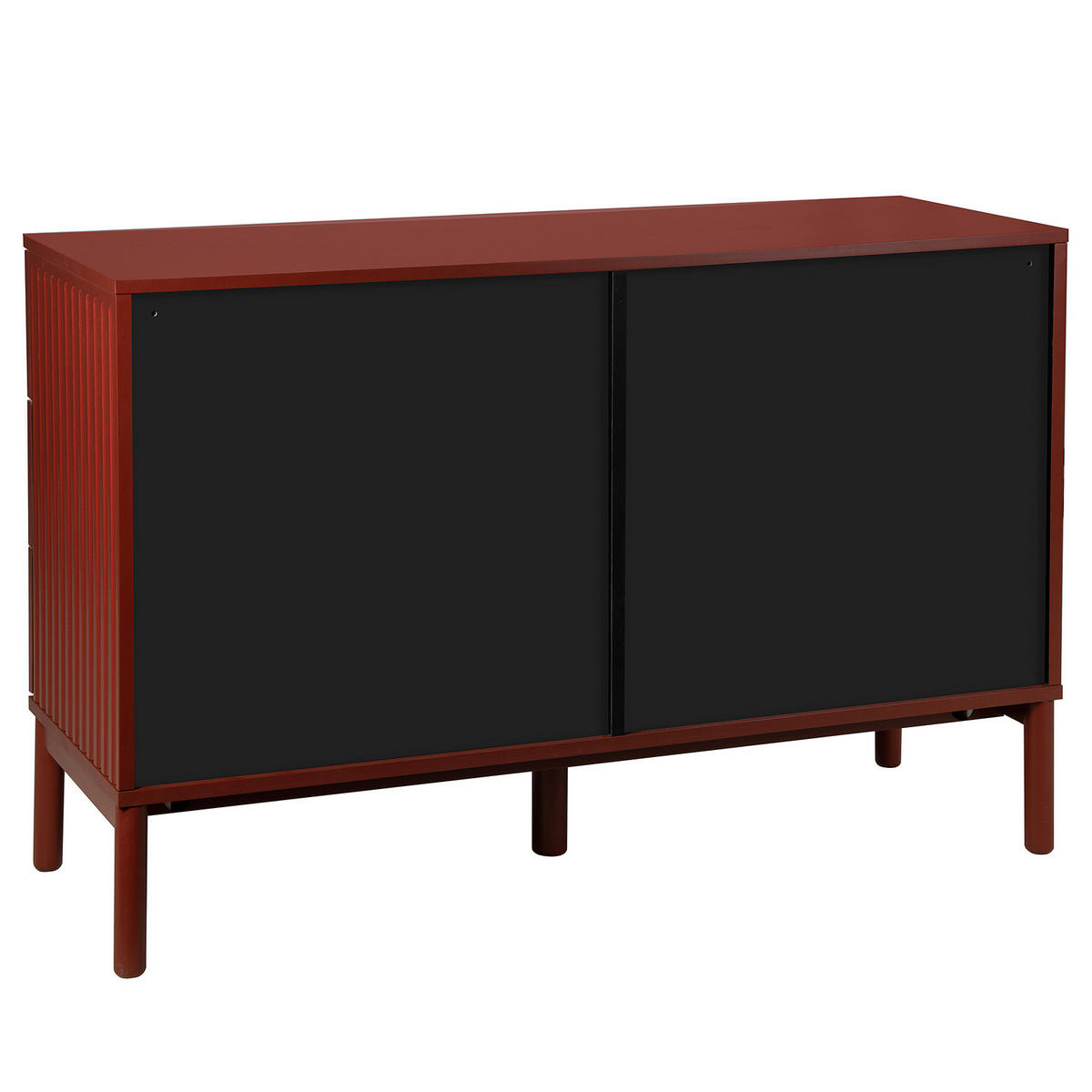 KOMMODE - Rot, Holz/Holzwerkstoff (120/80/40cm) - home24