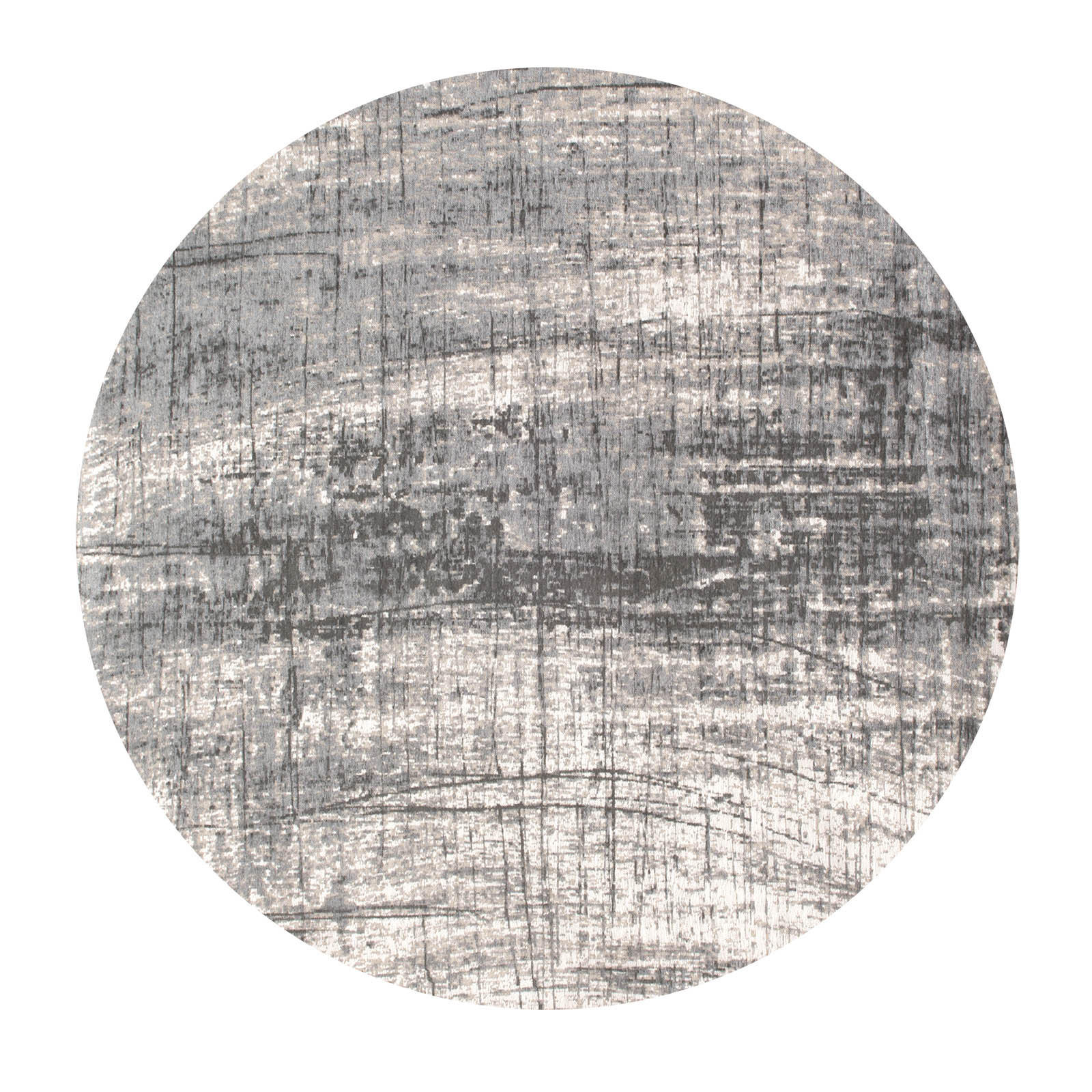 TEPPICH Jersey Stone Mad Men 240/240 cm - Grau, Textil (240/240cm) - Louis De Poortere