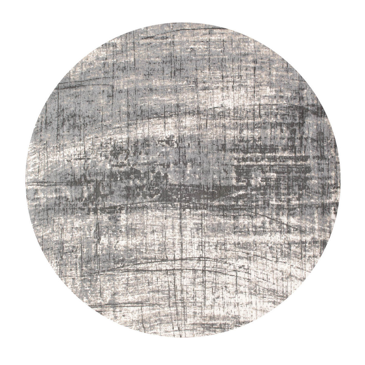 TEPPICH Jersey Stone Mad Men 240/240 cm - Grau, Textil (240/240cm) - Louis De Poortere