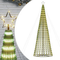 WEIHNACHTSBAUM LED 688 Leds Warmweiss 300 Cm - Weiß, Kunststoff (300cm) - vidaXL