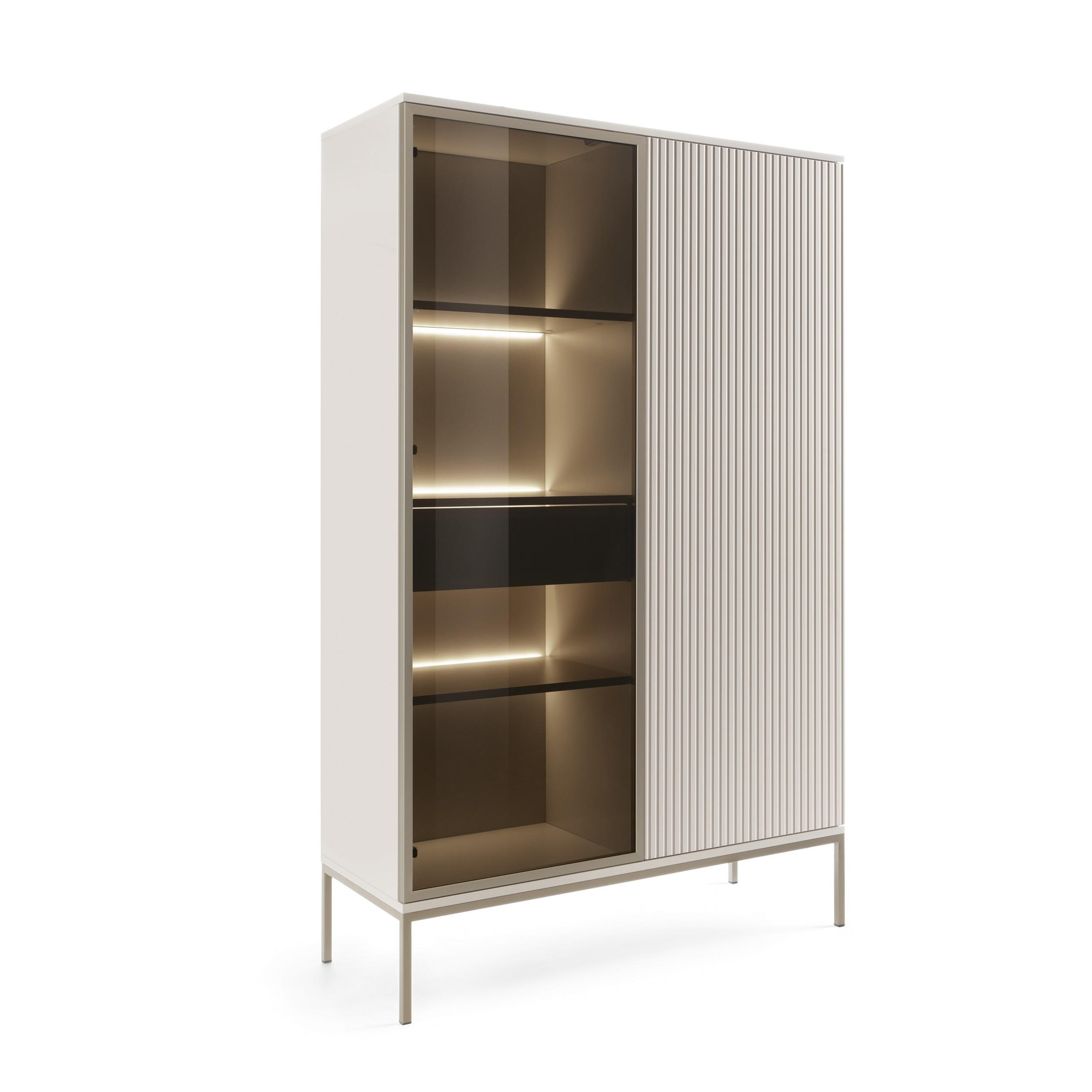 MASSENO VITRÍNA SENTIERO 104/166/39 cm Kašmír