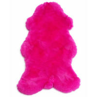 SCHAFFELL Premium Merino Lammfell Pink geschoren ca. 105 cm - Pink, Fell (55/105cm) - Provellus