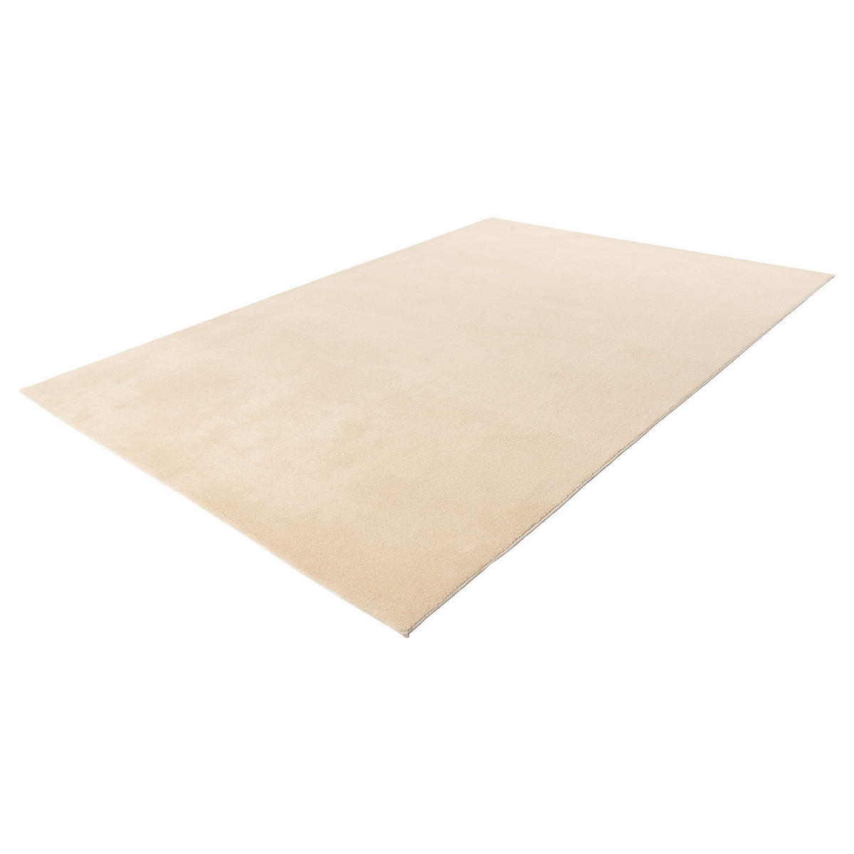 KURZFLOR-TEPPICH Calma 200 Beige 80x140 cm - Beige, Kunststoff/Textil (80/140cm) - carpet city