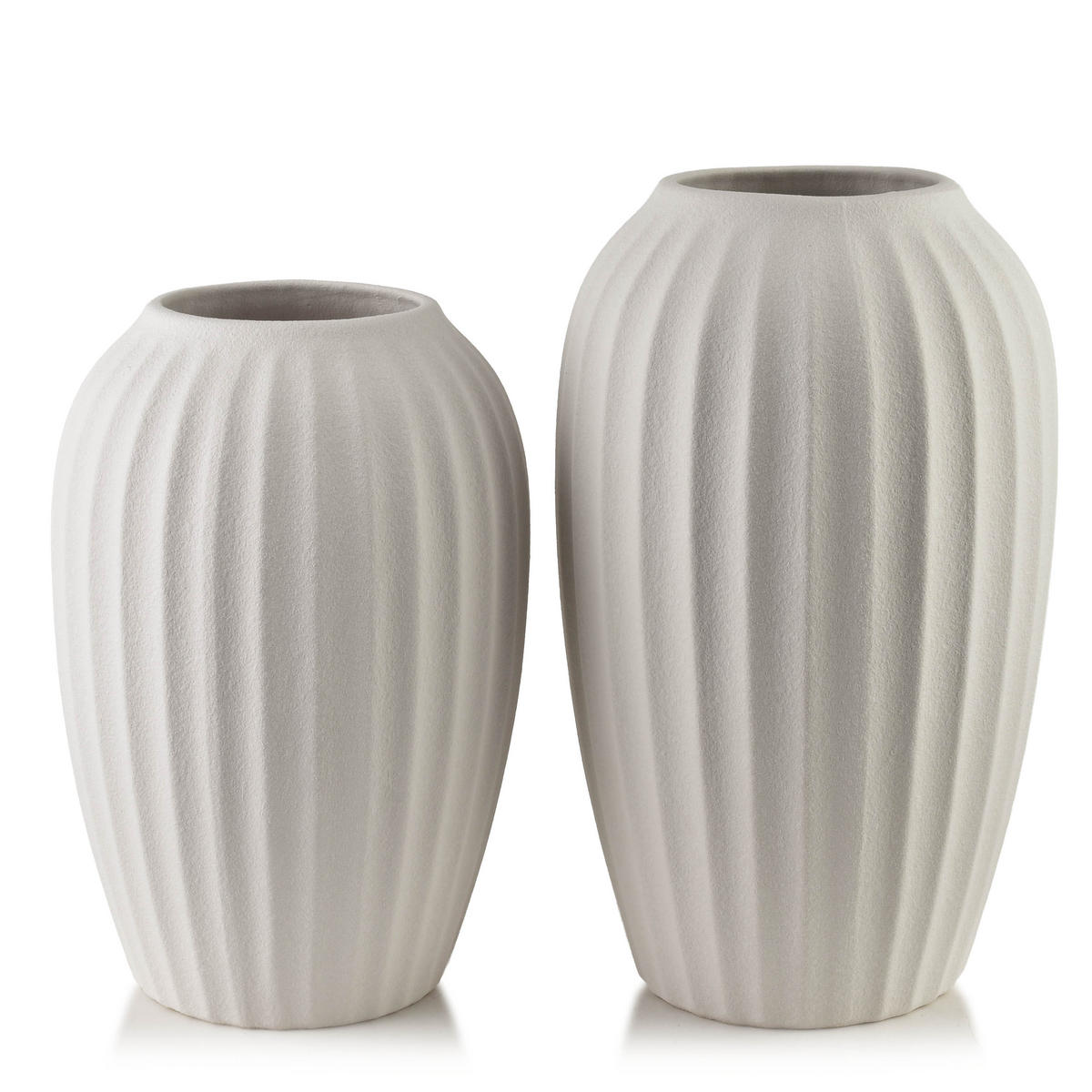 VAZA Manon 15/8/25cm Bež Poliresin - bež, plastika (28cm) - Mondex